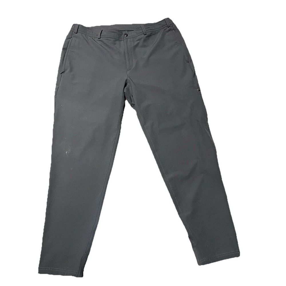Mack Weldon Pants Mens XL Gray Tapered Leg Lightweight Athleisure Performance‎